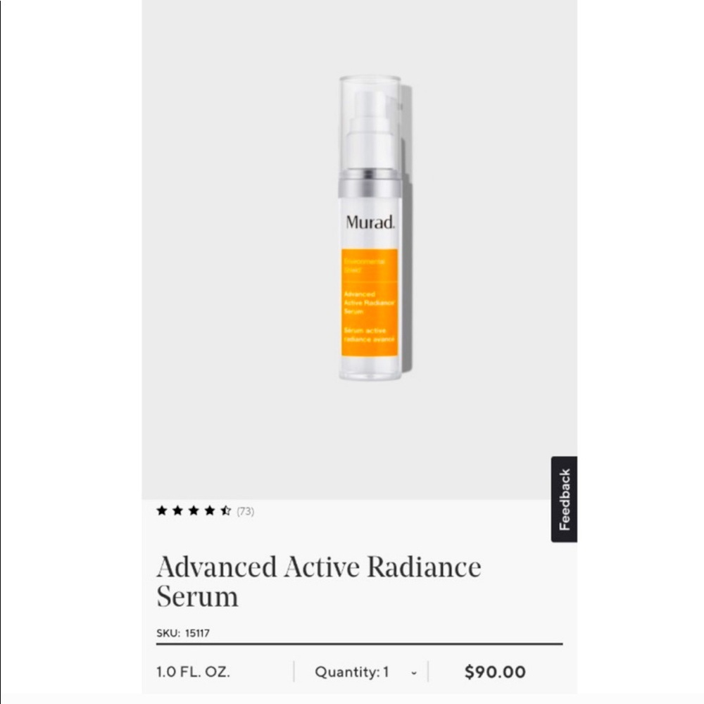 Murad Advanced Active Radiance Serum - Picture 2 of 3